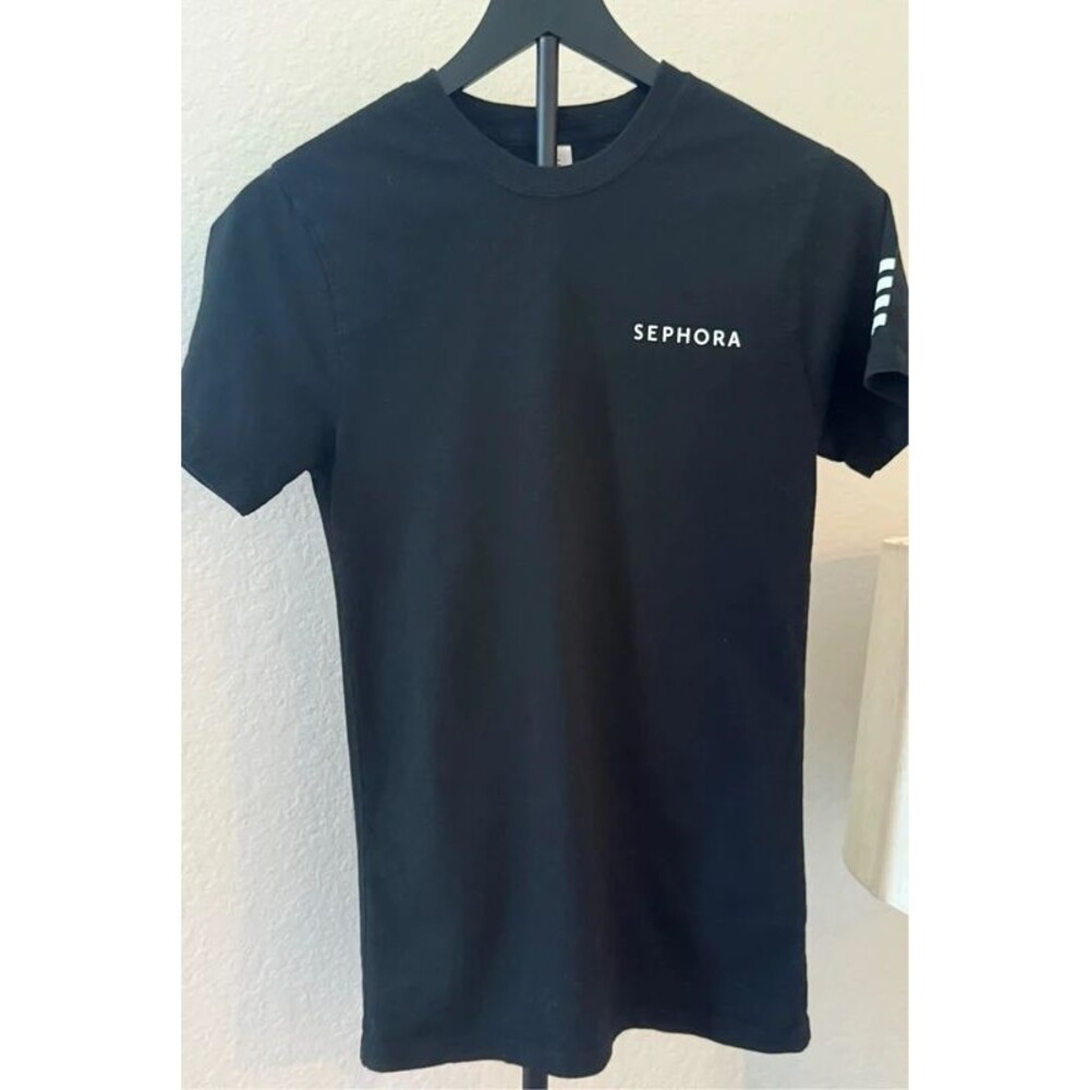 Official Sephora Employee Uniform Long Sleeve Shirts - Black (Set of 2) Size XS